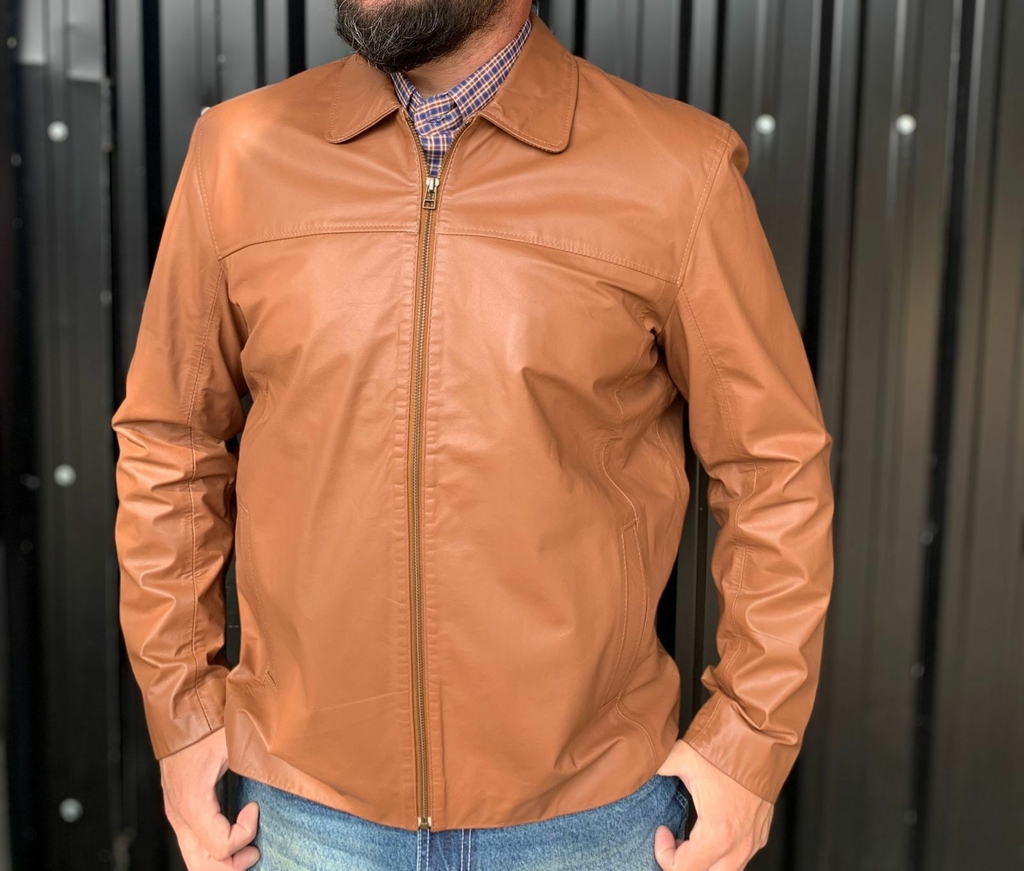 Jaqueta de couro kalline preço sales