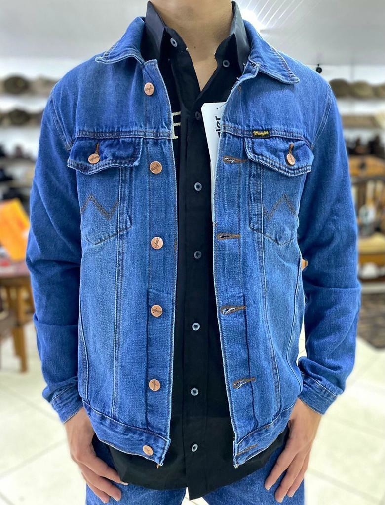 Jaqueta wrangler masculina outlet