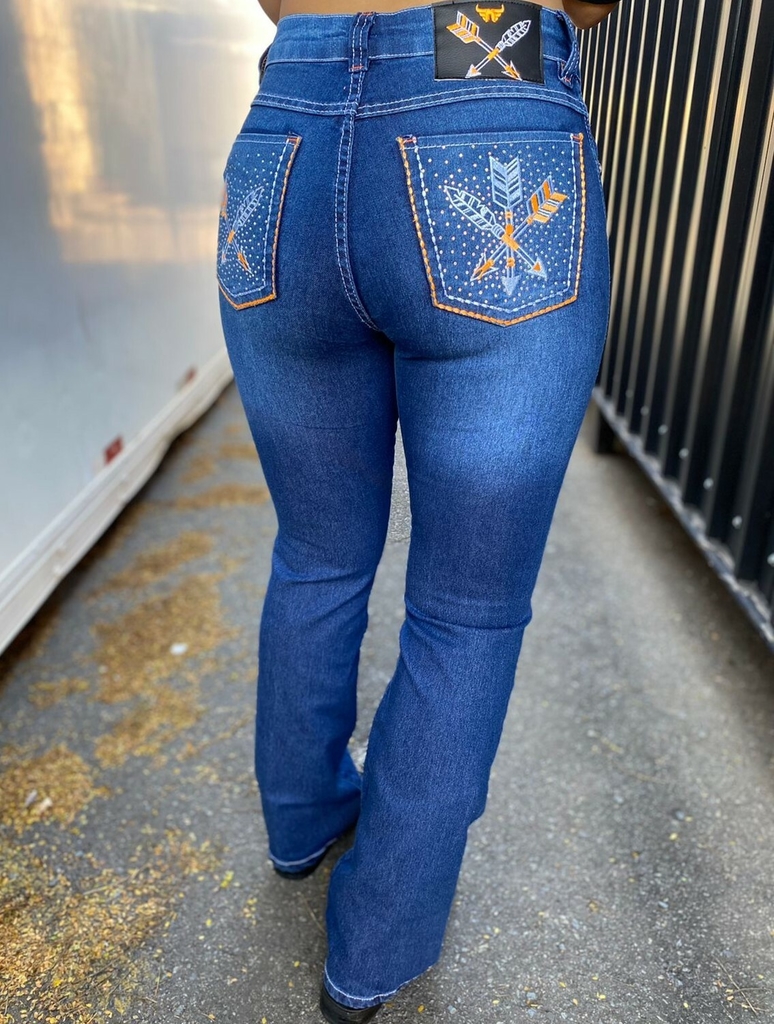 Calça alabama store bordada