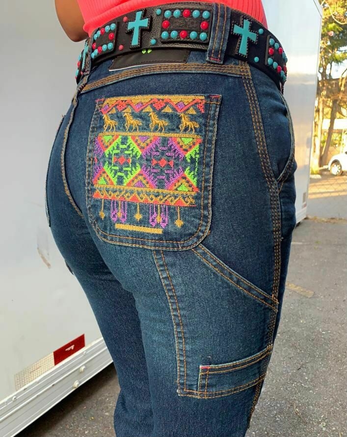 Calça alabama sale bordada