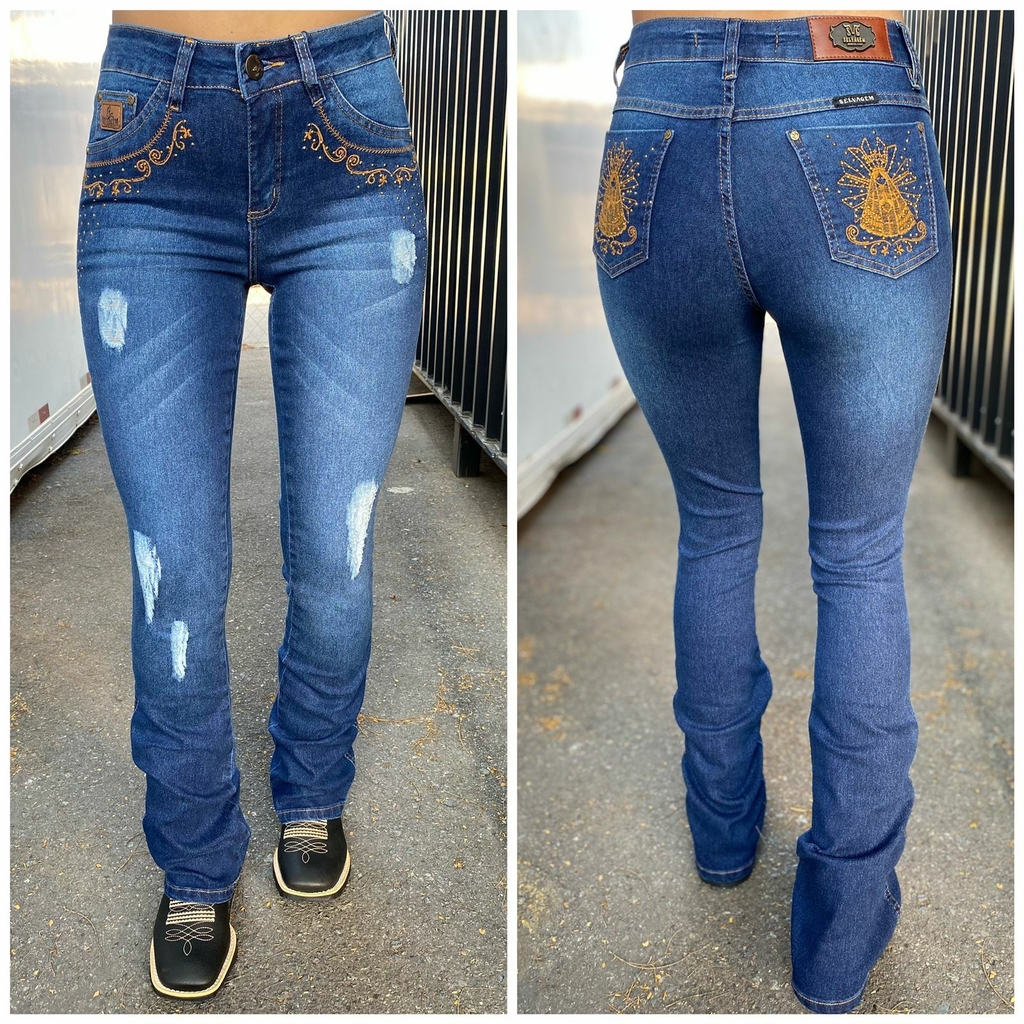 Calça selvagem sale country feminina