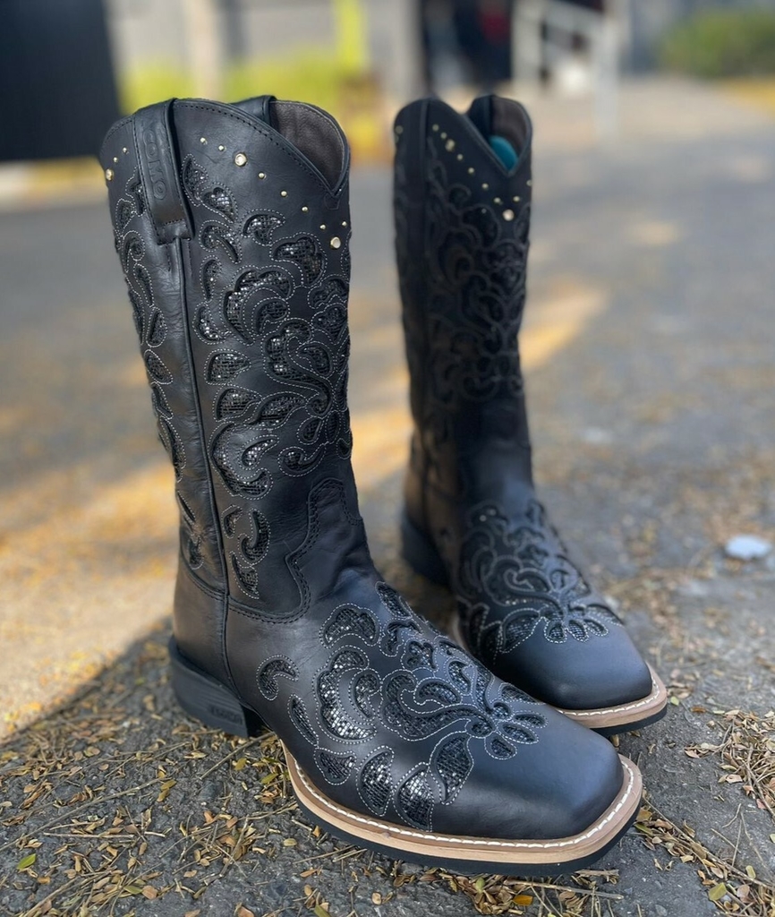 Bota texana com brilho cheap