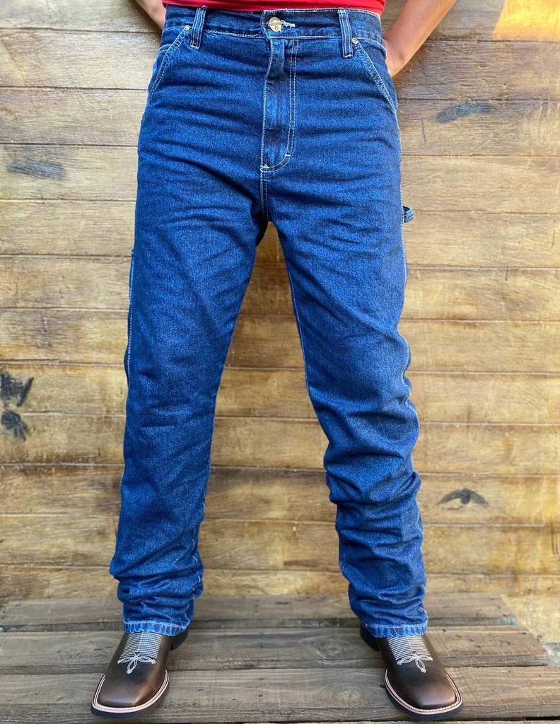 Calça carpinteira branca cheap
