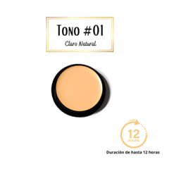 Maquillaje presentación mini "Tono #01" Claro Natural - comprar en línea