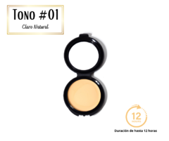 Maquillaje en estuche "Tono #01" Claro Natural - comprar en línea