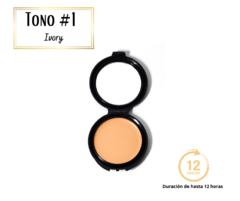 Maquillaje en estuche "Tono #1" Ivory - comprar en línea