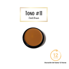 Maquillaje presentación mini "Tono 11" Dark Brown - comprar en línea