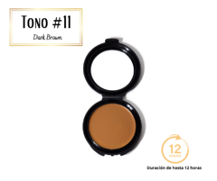 Maquillaje en estuche "Tono #11" Dark Brown - comprar en línea