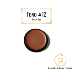 Maquillaje presentación mini "Tono #12" Brown Red - comprar en línea