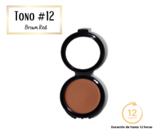 Maquillaje en estuche "Tono #12" Brown Red - comprar en línea
