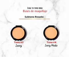Maquillaje de estuche "Tono #8" Muy claro natural - DANIELA&PABBA COSMÉTICOS NATURALES