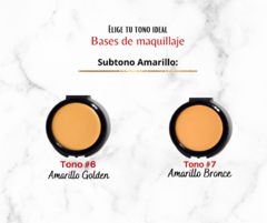 Maquillaje en estuche "Tono #3" Medio Tono - tienda en línea