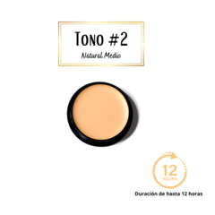 Maquillaje presentación mini "Tono #2" Natural Medio - comprar en línea
