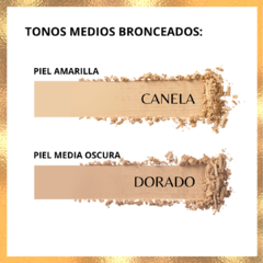 Polvo Translúcido "Tono Dorado" 23 gramos - DANIELA&PABBA COSMÉTICOS NATURALES