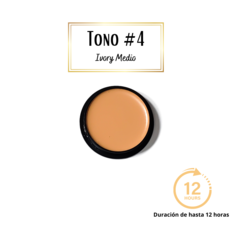 Maquillaje presentación mini "Tono #4" Ivory Medio - comprar en línea