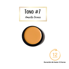 Maquillaje presentación mini "Tono #7" Amarillo Bronce - comprar en línea