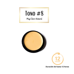 Maquillaje presentación mini "Tono #8" Muy Claro Natural - comprar en línea