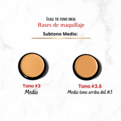 Maquillaje presentación mini "Tono #4" Ivory Medio - DANIELA&PABBA COSMÉTICOS NATURALES