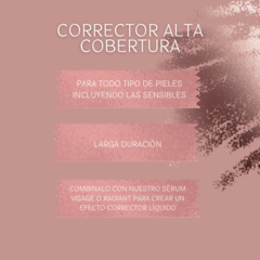 Corrector Marfil "Tono #510" - DANIELA&PABBA COSMÉTICOS NATURALES