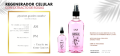 Extracto de Rosas "Tónico Regenerador Celular" de bolsillo 60ml - DANIELA&PABBA COSMÉTICOS NATURALES