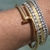 BRACELETE INSP CARTIER PREGO - SEMIJOIA