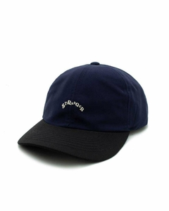 Boné Stranger Dad Hat Art Letter In Arch (Azul/Preto)