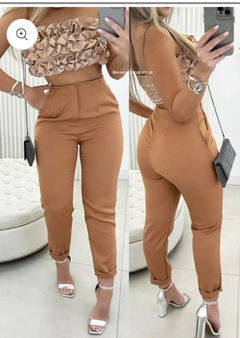 Calça Zara Laranja