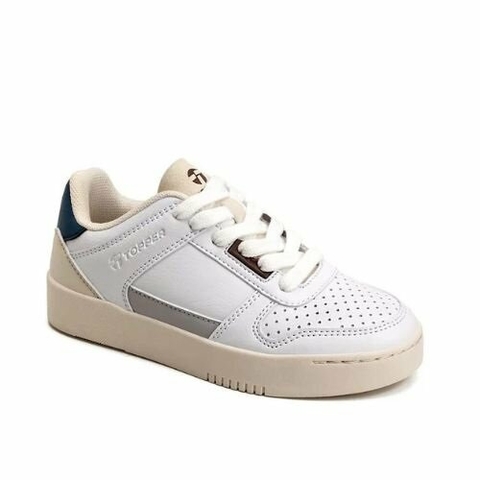 ZAPATILLA TOPPER GRAF KIDS BLANCO-CRUDO