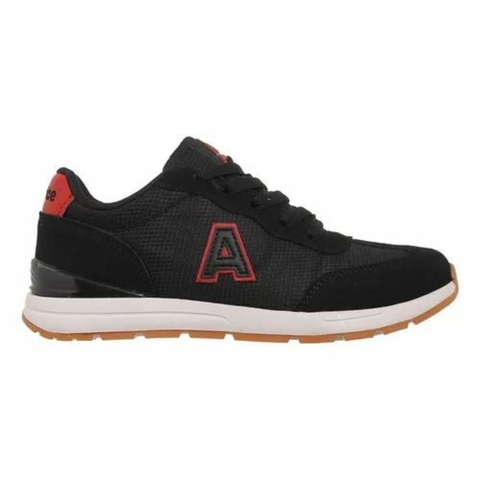 ZAPATILLAS ADDNICE LOS ANGELES II CORDON NEGRO ROJO