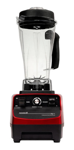 Licuadora Turboblender Tb 76 2 L Roja Con Jarra De Tritan 220v 240v