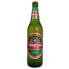 Cerveza China TsingTao Botella 640 ml