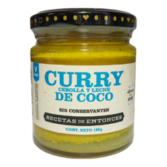 Curry de Cebolla y Leche de Coco Recetas de Entonces 160 gr