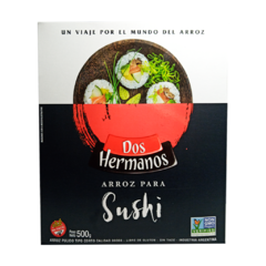 Arroz Koshihikari para Sushi "Dos Hermanos" 500 grs