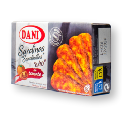 Sardinas en Tomate "Dani" 90 gr - comprar online