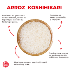 Arroz para sushi San Giorgio 1 kg - GOCHISO MAYORISTA