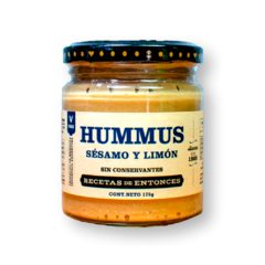 Hummus sesamo y limon Recetas de Entonces 175 grs