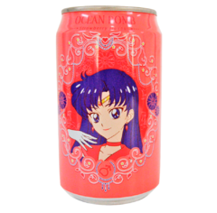Gaseosa Ocean Bomb Sabor Frutilla Rei Hino Sailor Moon 330 ml