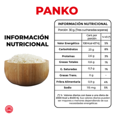 Panko Blanco 1 kg x caja cerrada (15 unidades) en internet