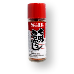 Togarashi Condimento Picante "siete especias" S&B 15 gr - comprar online