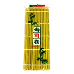 Esterilla Bambu de Varas Chatas 24 x 24 cm