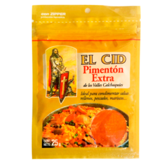 Pimenton Español Dulce El Cid 25 gr