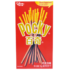 Galletas Baston Pocky 55 gr sabor Chocolate