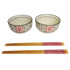 Set de 2 Bowls 11 x 5,5 cm y 2 Palitos Harmony brings en internet