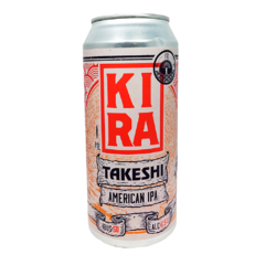 Cerveza Kira Takeshi American Ipa 473 cc