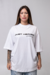 T-shirt Oversized Just Heaven Quadro Branco - comprar online