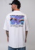 T-shirt Oversized Just Heaven Quadro Branco na internet