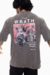 T-shirt Oversized Wrath Cinza Estonado - comprar online
