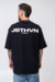 T-shirt Oversized JSTHVN Clothing Preto - Just Heaven Clothing