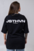 T-shirt Oversized JSTHVN Clothing Preto na internet