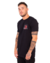 Longline Premium Smile Always Preto - Just Heaven Clothing